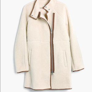 Madewell Sherpa Cocoon Coat